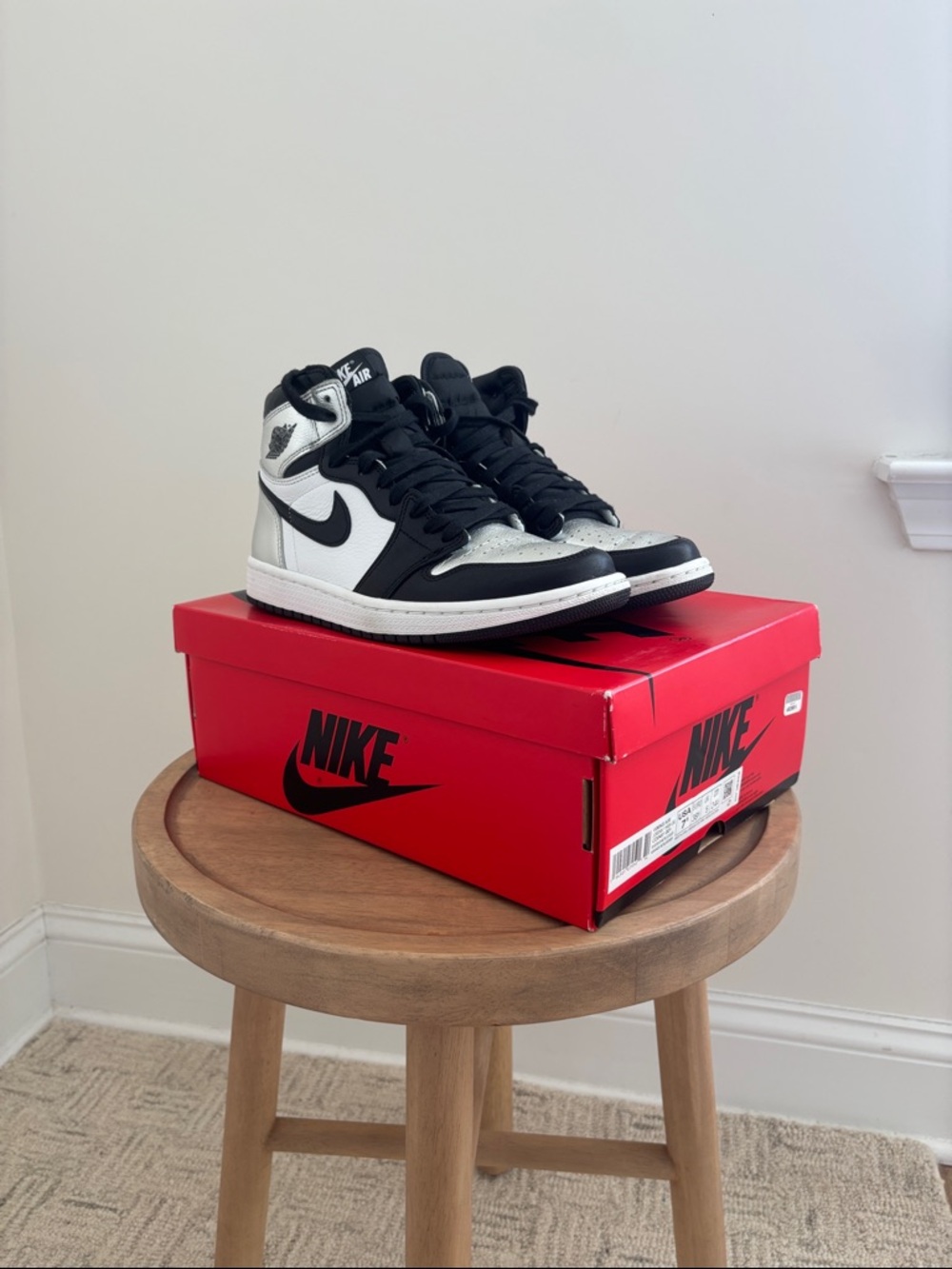 Nike Air Jordan 1 High Black & White